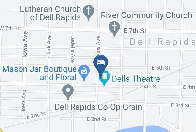 Minnehaha - Rose Stone Inn Maps