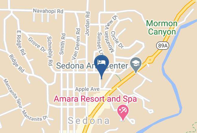 Coconino - Rose Tree Inn Maps