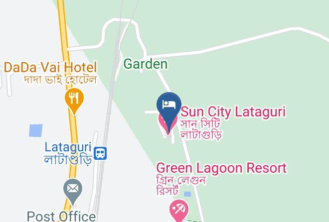 Rose Valley Resort Lataguri Map