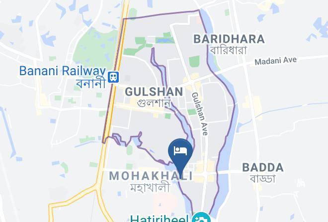 Dhaka - Rose Wood Residence Maps