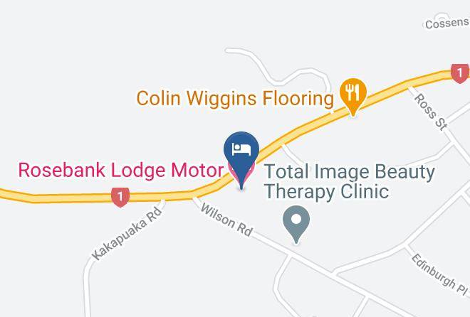 Clutha - Rosebank Lodge Motor Hotel Maps