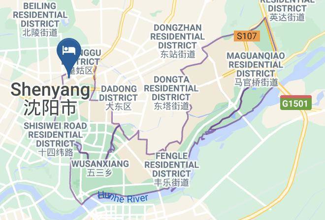 Shenyang - Rosedale Hotel Shenyang Maps