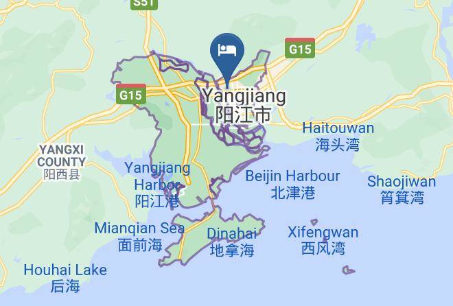 Yangjiang - Rosedale Hotel Maps
