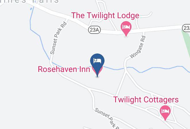 Rosehaven Inn Map
