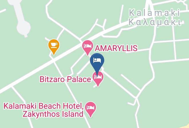 Zakinthos - Roseland Hotel Maps
