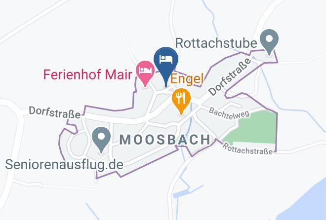 Oberallgau - Rosemarie Und Richard Bock Maps