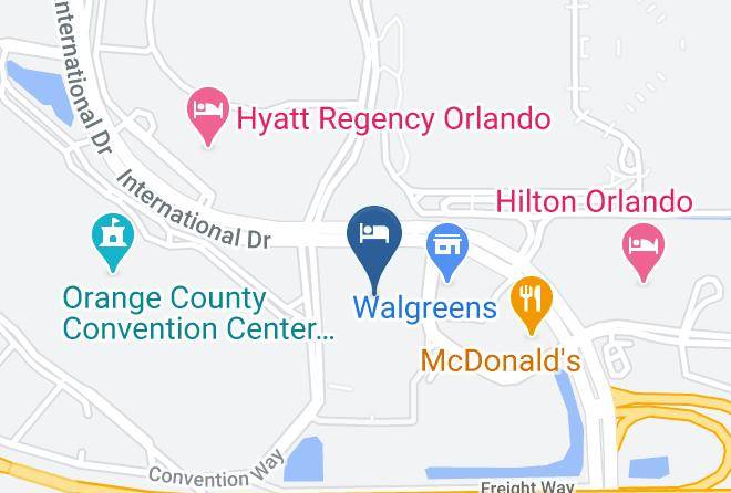 Orange - Rosen Centre Hotel Maps