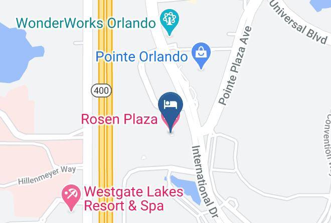 Orange - Rosen Plaza Hotel Maps