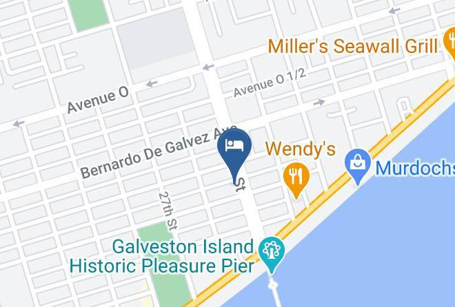 Galveston - Rosenberg Motel Maps