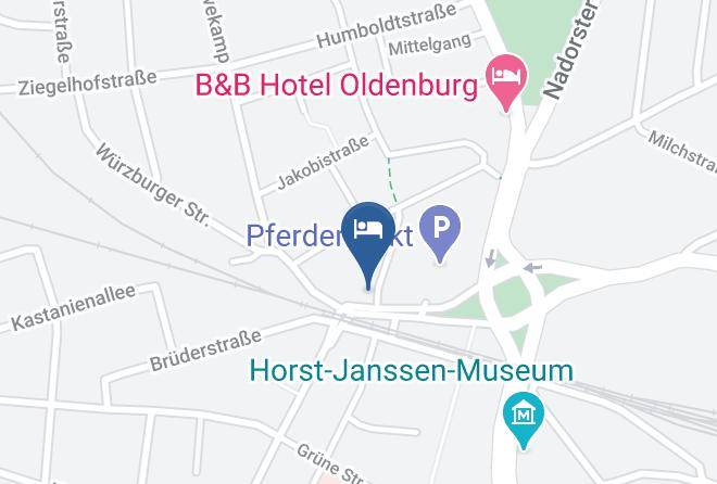 Oldenburg - Rosenbohm Designhotel Maps