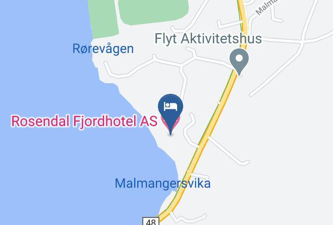 Kvinnherad - Rosendal Fjordhotel As Maps