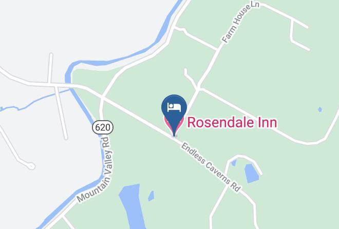 Rosendale Inn Map