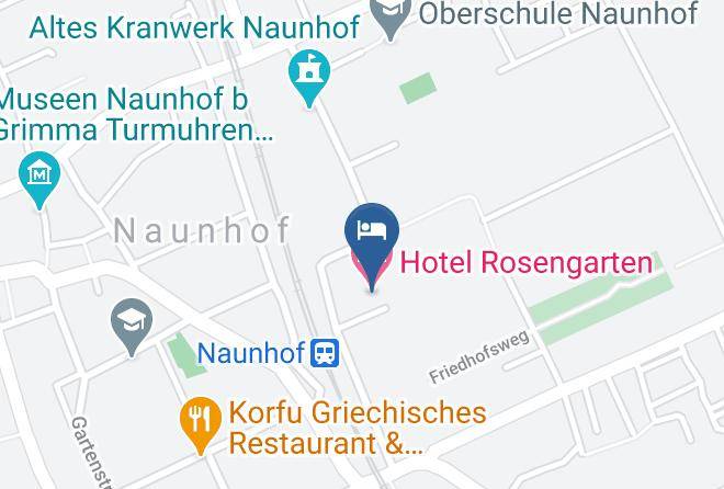 Leipzig - Hotel Rosengarten Maps