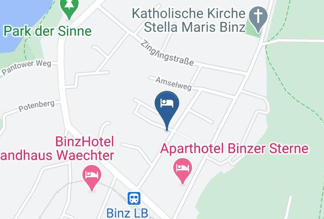 Vorpommern Rugen - Rosenhof In Binz Maps