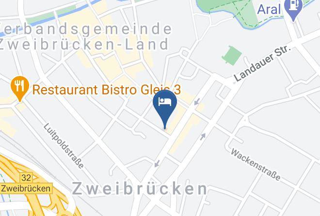 Zweibrucken - Rosenhotel Maps