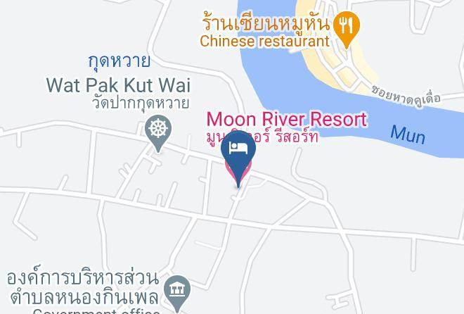 Amphoe Warin Chamrap - Rosenie Resort Maps