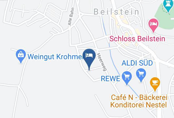 Heilbronn - Rosenstrasse 11 Gastezimmer Maps