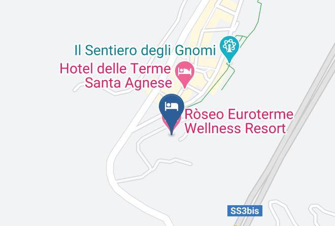 Roseo Euroterme Wellness Resort Map