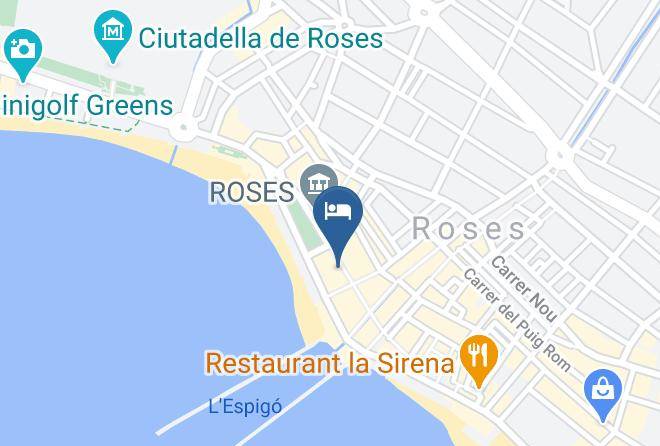 Girona - Roses Centro 822 Maps