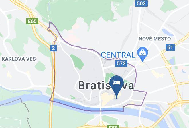 Bratislava - Roset Boutique Hotel Maps