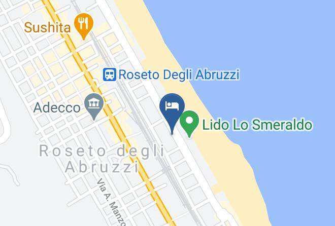 Teramo - Roseto Holidays Maps
