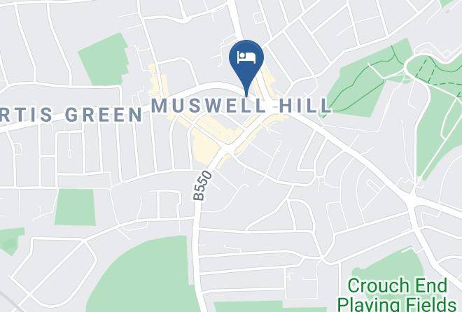 London - Roseview Alexandra Palace Hotel Maps