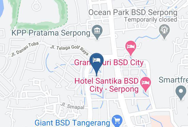 Kota Tangerang Selatan - Roseville Soho & Suite Maps