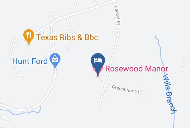 Rosewood Manor Map