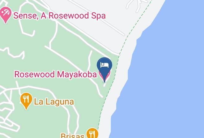 Rosewood Mayakoba Map