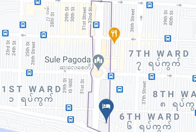 Yangon West - Rosewood Yangon Maps