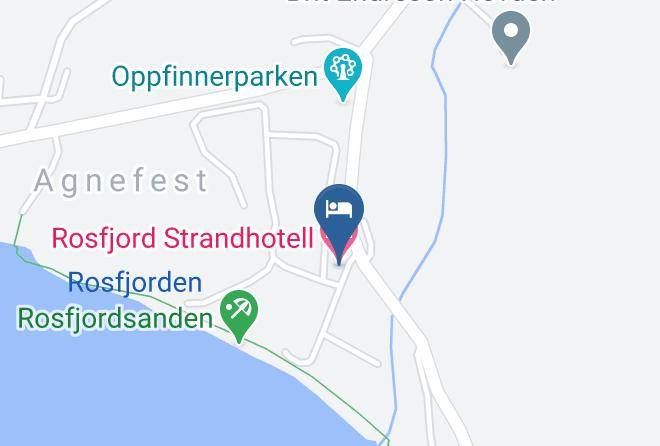 Rosfjord Strandhotell Map