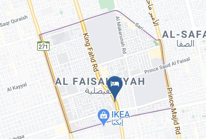 Jeddah - Roshan Al Azhar Hotel Maps