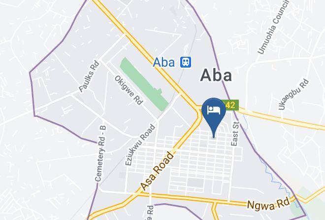 Aba - Rosie's Hotel Maps