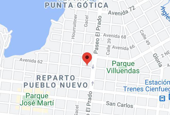 Cienfuegos - Rosita & Angel Maps