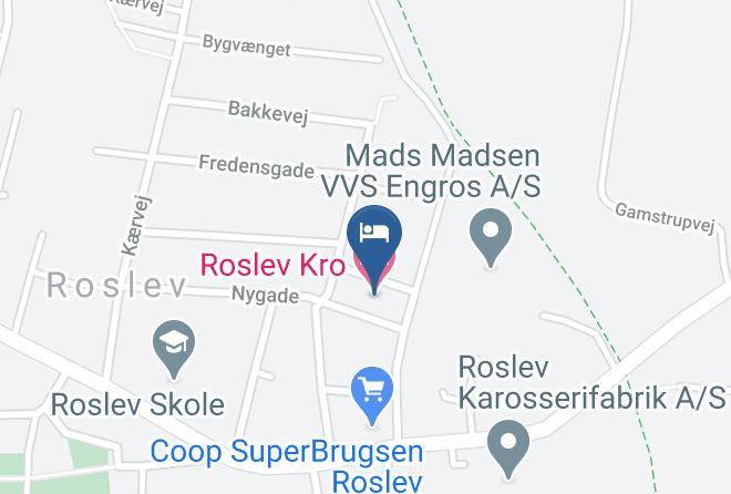 Roslev - Roslev Kro Maps