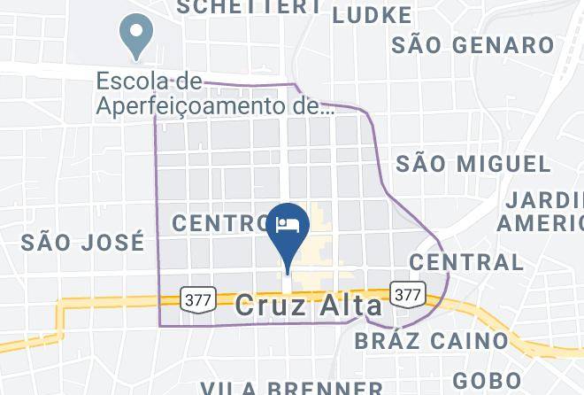 Cruz Alta - Rosmer Palace Hotel Garagem Maps