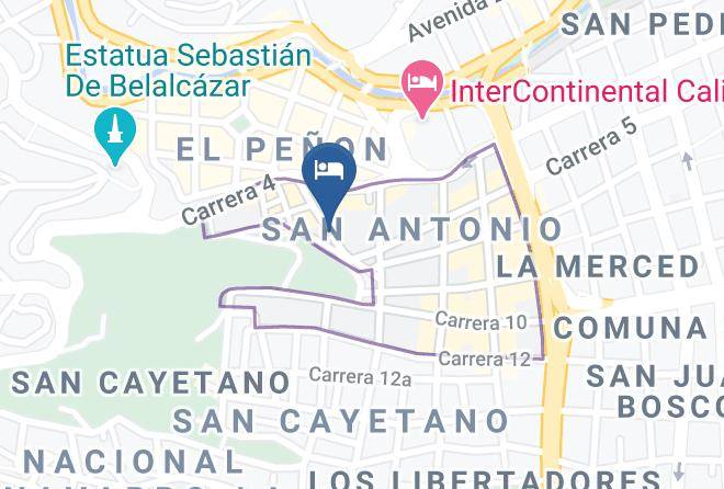 Cali - Rossa Palma Hotel Boutique Y Restaurante Maps