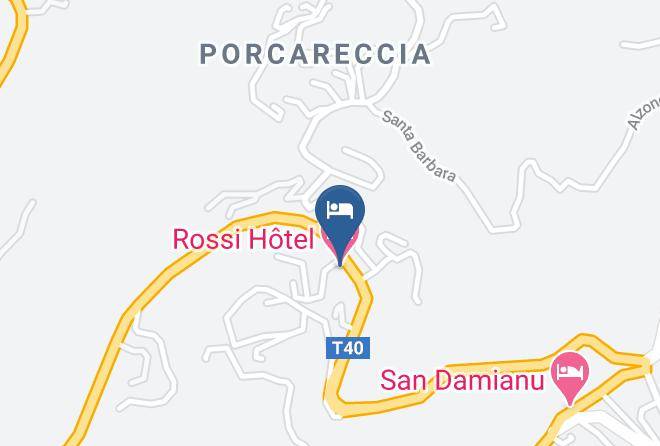 Rossi Hotel Map