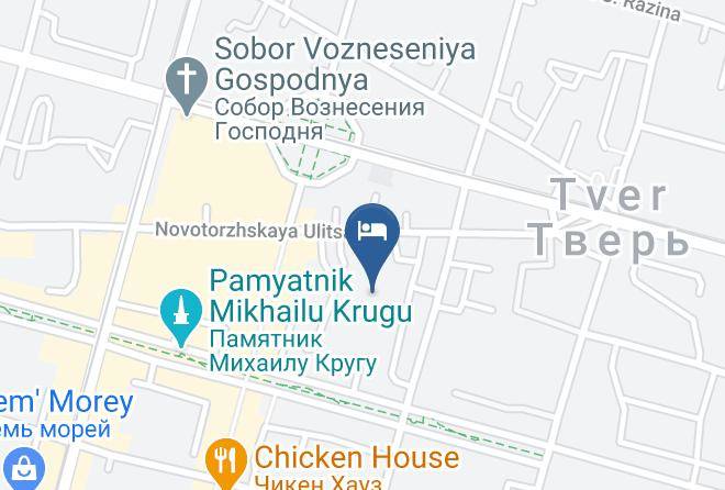 Tver - Rossi Hotel Maps