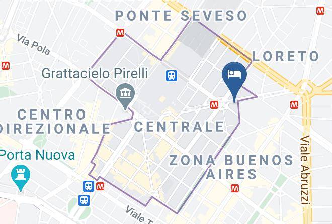 Milan - Rossini Srl Maps