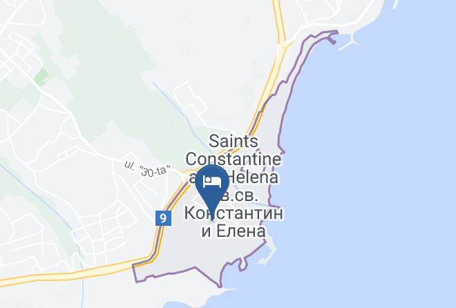 Saintsstantine And Helena - Rossitsa Hotel Maps