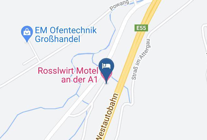 Vocklabruck - Rosslwirt Motel An Der A1 Maps