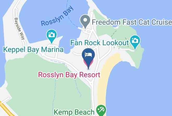 Livingstone - Rosslyn Bay Resort Maps