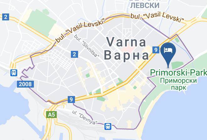 Varna - Rosslyn Dimyat Hotel Varna Maps