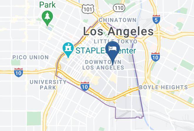 Los Angeles - Rossmore Hotel Maps