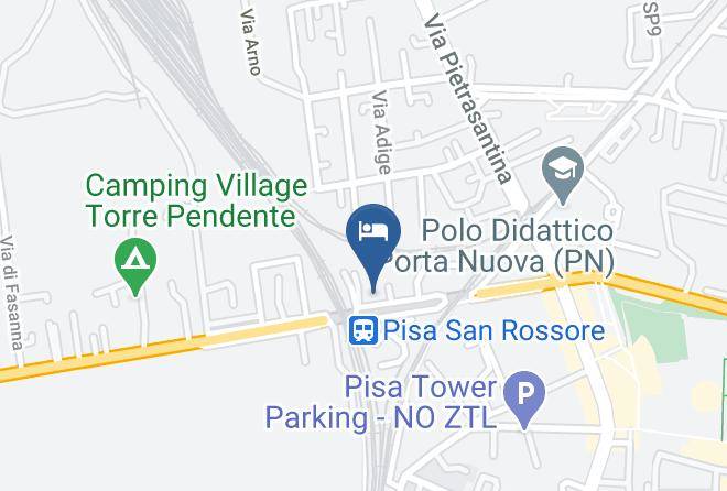 Pisa - Rosso Di Sera Relais Tuscany Maps