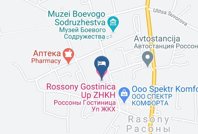 Rasony District - Rossony Gostinica Up Zhkh Maps