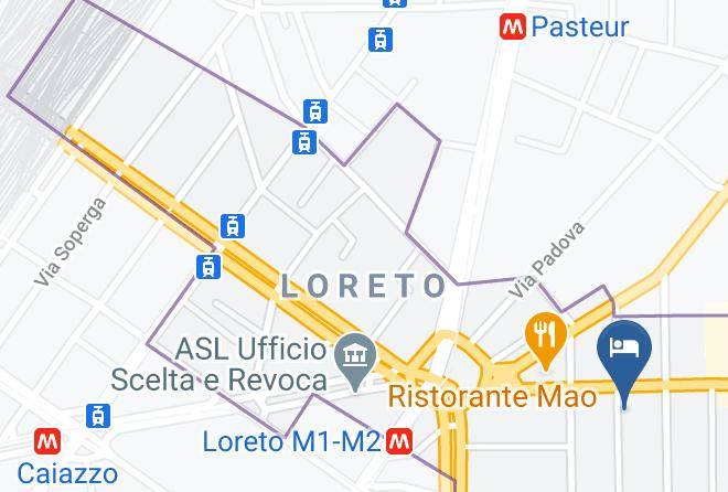 Milan - Rossosegnale B&b Maps