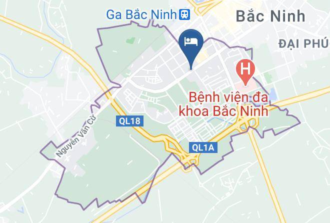 Bc Ninh - Rosy Hotel Maps