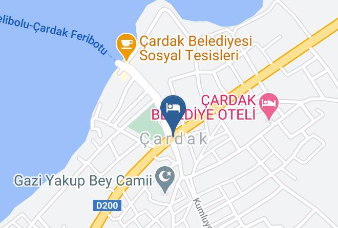 Lapseki - Rota 17 Otel Maps